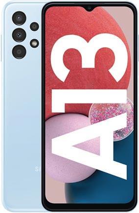 Купить Samsung Galaxy A13 - 4G Smartphone - Dual-SIM - RAM 4GB / Interner Speicher 128GB - microSD slot - LCD-Anzeige - 6.6" - 2408 x 1080 Pixel - 4x x Rückkamera 50 MP, 5 MP, 2 MP, 2 MP - front camera 8 MP - Hellblau (SM-A137F (SM-A137FLBKEUE) в магазине wardena.ru
