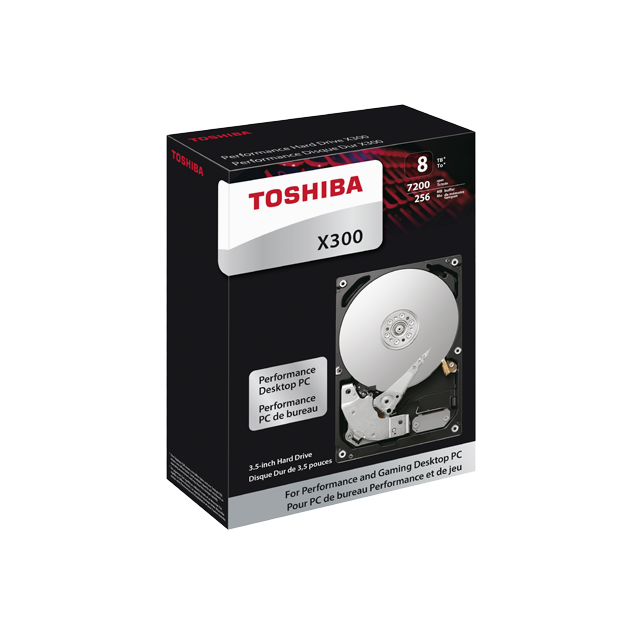 Купить Toshiba N300 Series - Festplatte - 10TB - intern - 3.5" (8,9 cm) - SATA 6Gb/s - 7200 U/min - Puffer: 256MB (HDWG11AUZSVA) в магазине wardena.ru
