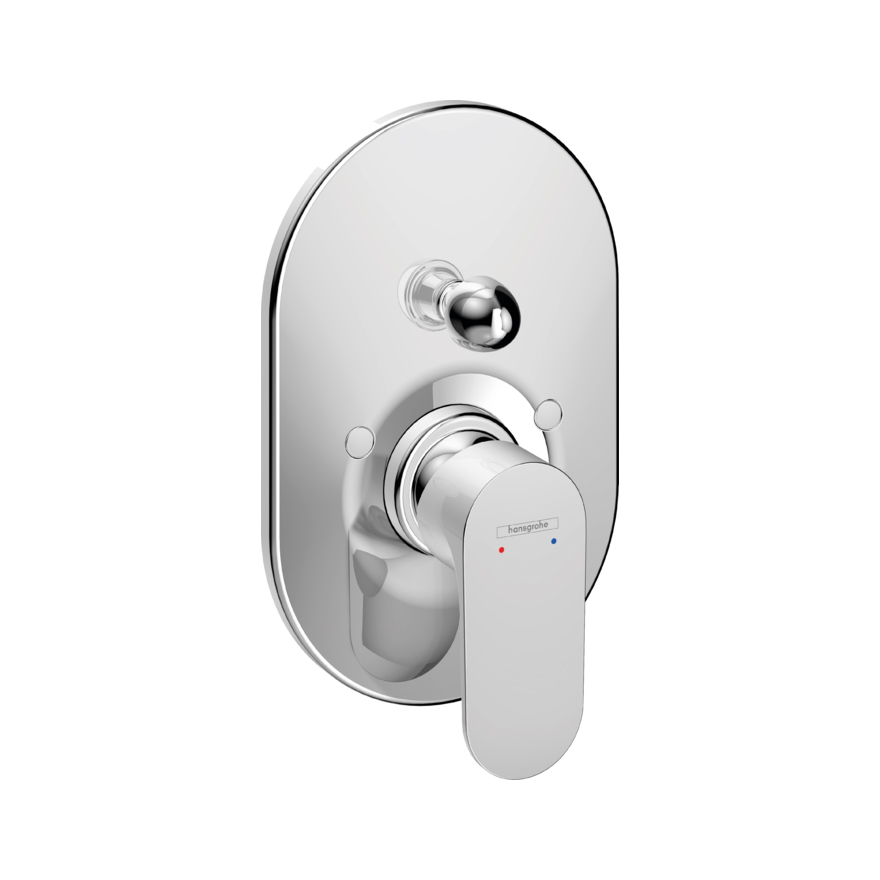 Купить Hansgrohe Rebris S Встраиваемый смеситель для ванны хром 72449000 в магазине wardena.ru