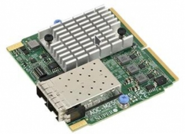 Купить Network Card Supermicro AOC-M25G-i2S 2x25GbE XXV710 SFP28 SIOM в магазине wardena.ru