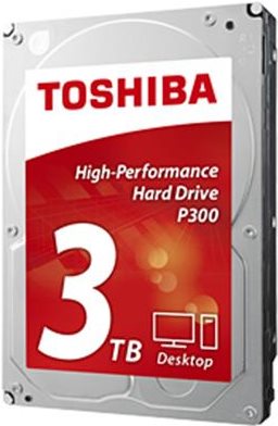 Купить Toshiba P300 HIGH PERFORMANCE HD 3TB 3TB, 7200 U/min, 64MB, 8.89 cm (3.5 ") , SATA (HDWD130EZSTA) в магазине wardena.ru