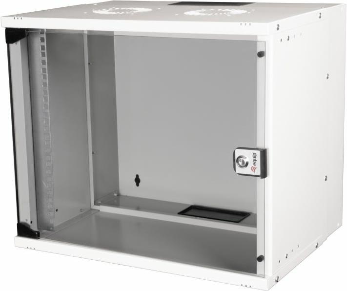 Купить Equip Eco Mount 19' Schrank - 09HE - 540X400mm - RAL7035 Grau - Wandmontiertes Regal - 9U - Sperrschloss - 10,3 kg - Hellgrau (EWM-09-5440-G) в магазине wardena.ru