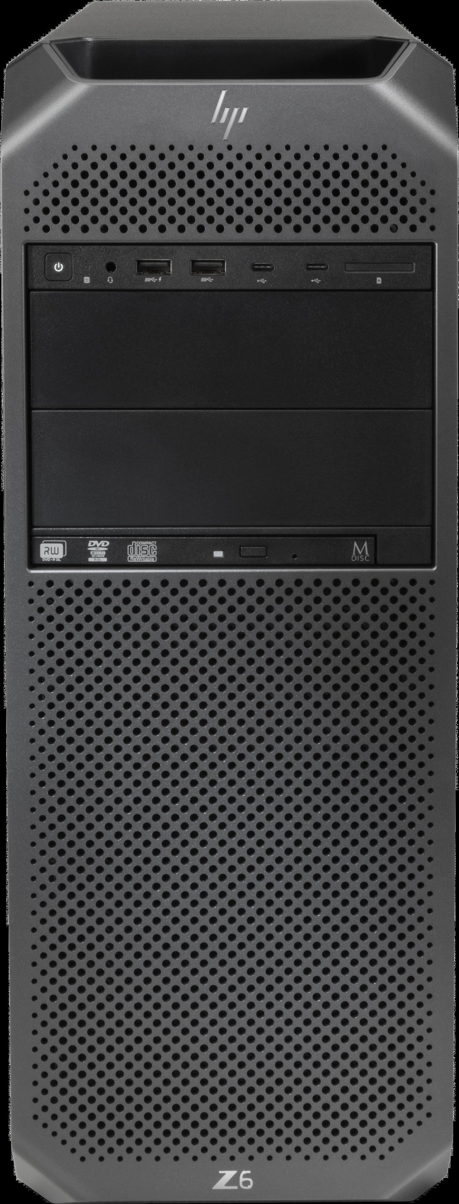 Купить HP Workstation Z6 G4 - Tower - 4U - 1 x Xeon Silver 4108 / 1.8 GHz - vPro - RAM 32 GB - SSD 512 GB - HP Z Turbo Drive - DVD-Writer - keine Grafiken - GigE - Win 11 Pro for Workstations Tier 7 64-bit - Monitor: keiner - T (4F7P3EA#ABD) в магазине wardena.ru