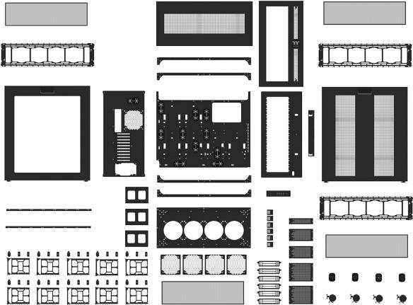 Купить Thermaltake Core W100 - Tower - SSI MEB - ohne Netzteil (PS/2) - Schwarz - USB/Audio (CA-1F2-00F1WN-00) в магазине wardena.ru