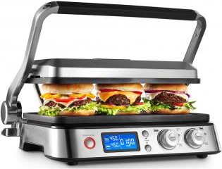 Купить DeLonghi MultiGrill CGH1020D - Tisch - Schwarz - Metallisch - Rechteckig - Kochbuch (0179510002) в магазине wardena.ru