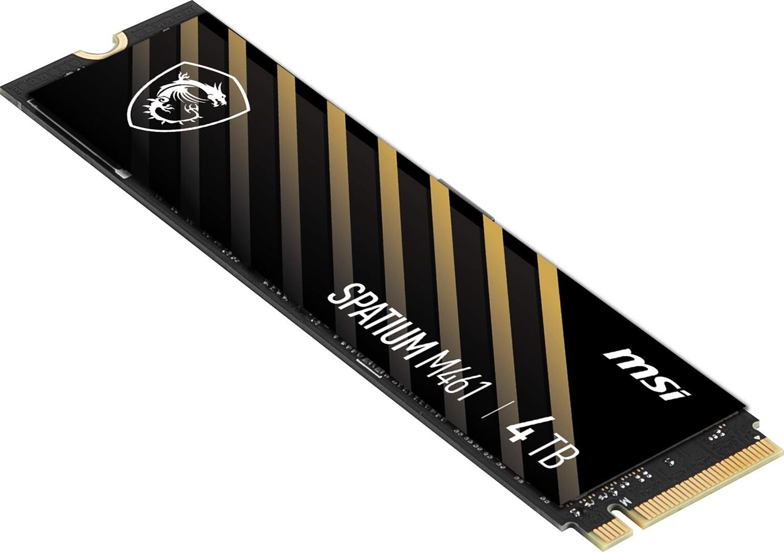 Купить MSI SPATIUM M461 PCIe 4.0 NVMe M.2 4TB PCI Express 4.0 3D NAND (S78-440R030-P83) в магазине wardena.ru