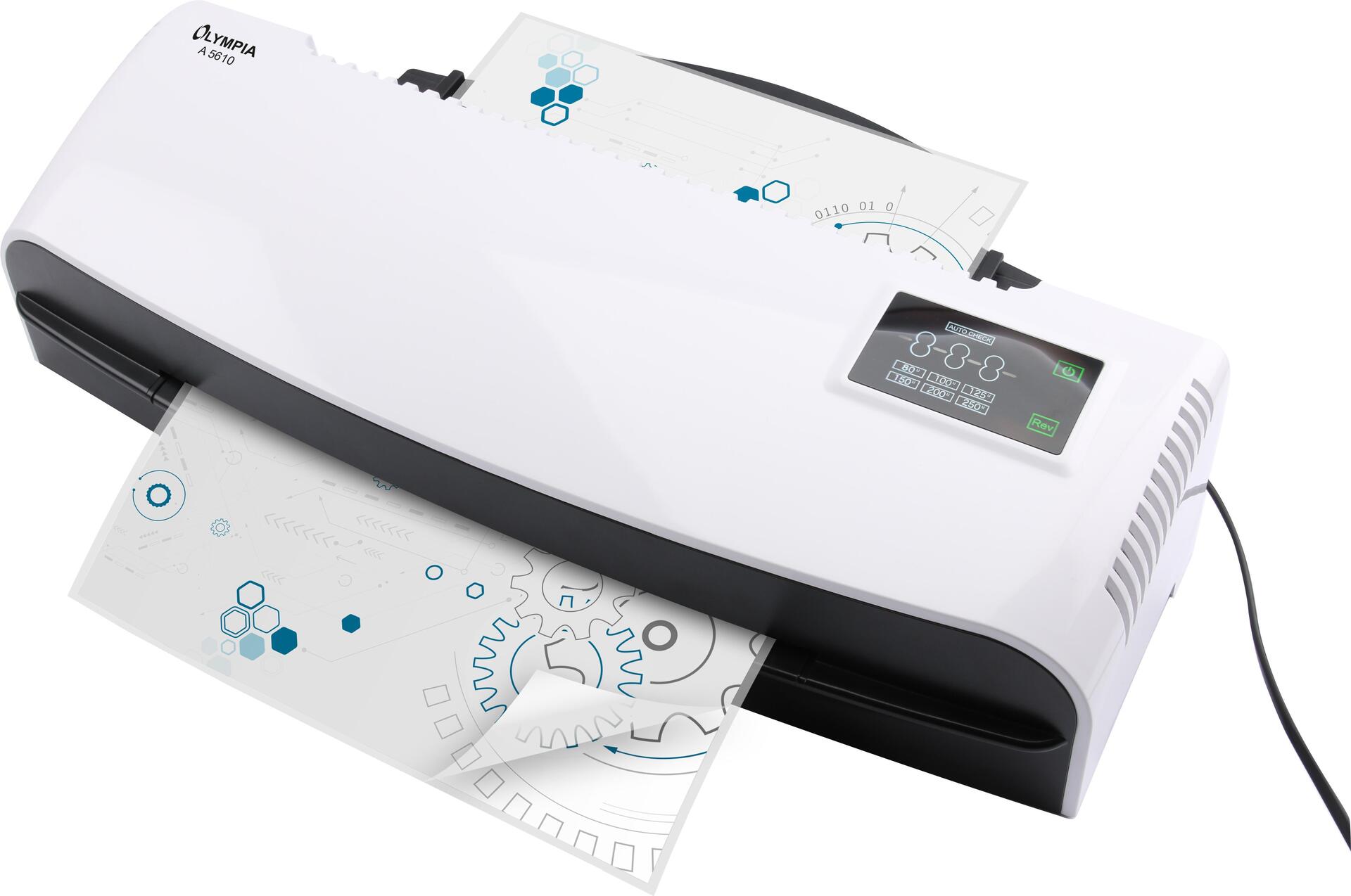 Купить Olympia A 5610 Heisslaminator 1000 mm/min Schwarz - Weiß (3147) в магазине wardena.ru