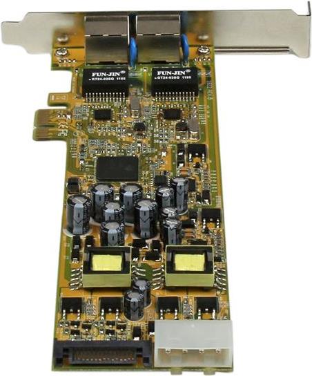 Купить StarTech.com Dual Port PCI Express Gigabit Netzwerkkarte - PCIe PoE/PSE NIC Server Adapter - Netzwerkadapter - PCIe - Gigabit Ethernet x 2 (ST2000PEXPSE) в магазине wardena.ru