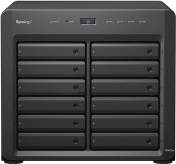 Купить Synology Disk Station DS3622XS+ - NAS-Server - 12 Schächte - SATA 6Gb/s - RAID 0, 1, 5, 6, 10, JBOD, RAID F1 - RAM 16 GB - Gigabit Ethernet / 10 Gigabit Ethernet - iSCSI Support в магазине wardena.ru