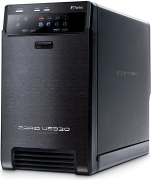 Купить FANTEC QB-X2US3R - Festplatten-Array - 2 Schächte (SATA-600) - USB3.0 (extern) (1826) в магазине wardena.ru