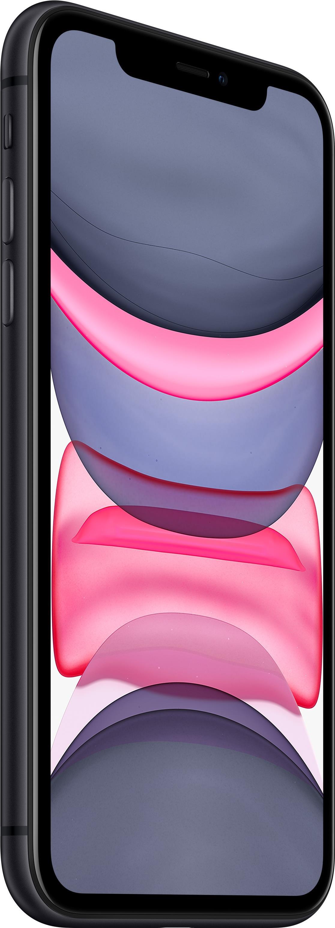 Купить Apple iPhone 11 - Smartphone - Dual-SIM - 4G Gigabit Class LTE - 128GB - GSM - 6.1" - 1792 x 828 Pixel (326 ppi (Pixel pro" )) - Liquid Retina HD display (12 MP Vorderkamera) - 2 x Rückkamera - Schwarz (MHDH3ZD/A) в магазине wardena.ru