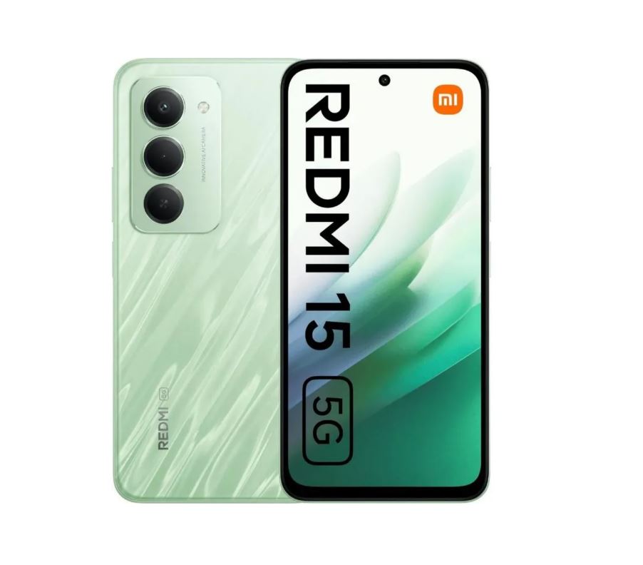 Купить Xiaomi Redmi 15 5G Dual Sim 8+256GB ripple green [Energieklasse B] (MZB0L9ZEU) в магазине wardena.ru