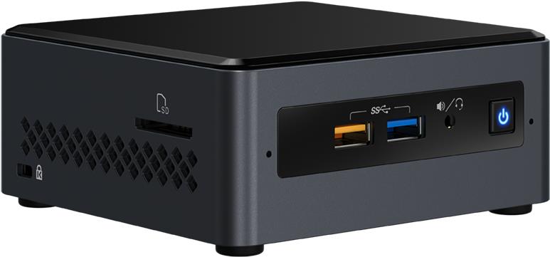 Купить Intel Next Unit of Computing Kit NUC7PJYH - Barebone - Mini-PC - 1 x Pentium Silver J5005 / 1.5 GHz - UHD Graphics 605 - GigE, Bluetooth 5.0 - WLAN: 802.11a/b/g/n/ac, Bluetooth 5.0 (BOXNUC7PJYH2) в магазине wardena.ru