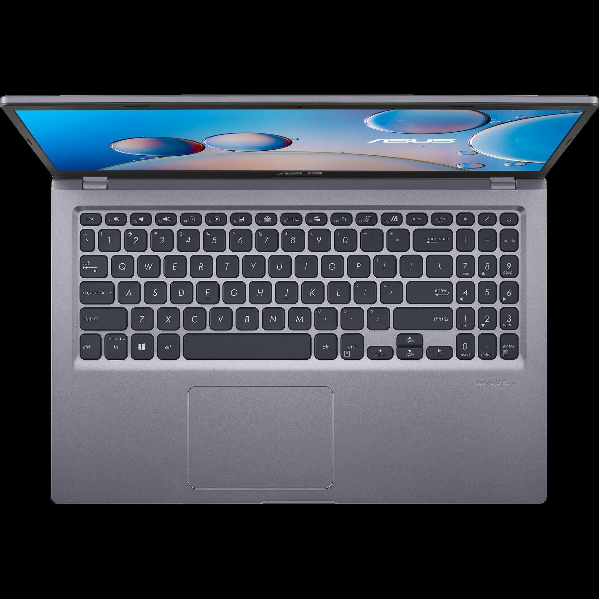 Купить ASUS ExpertBook P1 P1511CEA-BQ752R - Core i7 1165G7 / 2,8 GHz - Win 10 Pro - 8GB RAM - 512GB SSD NVMe - 39,6 cm (15.6") 1920 x 1080 (Full HD) - Iris Xe Graphics - Wi-Fi 5, Bluetooth - Slate Gray (90NB0TY1-M12390) в магазине wardena.ru