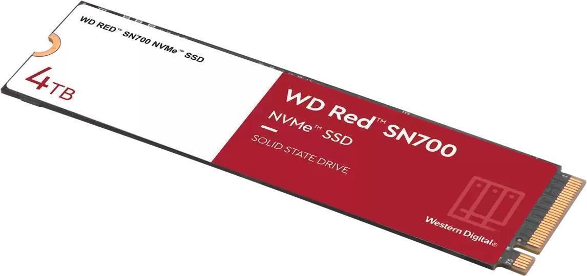 Купить WD Red SN700 WDS400T1R0C - SSD - 4 TB - intern - M.2 2280 - PCI Express 3.0 x4 (NVMe) в магазине wardena.ru
