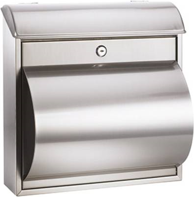 Купить Briefkasten 36 x 37 10/19 cm B H T Edelstahl silber (8605) в магазине wardena.ru
