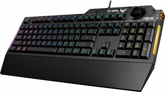 Купить ASUS TUF Gaming K1 - Tastatur - backlit - USB - Deutsch - Schwarz (90MP01X0-BKDA00) в магазине wardena.ru