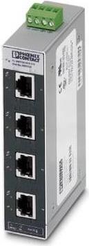Купить Phoenix FL SWITCH SFN 5TX-24VAC ungemanaged L2 Fast Ethernet (10/100) Schwarz - Grau (2891021) в магазине wardena.ru