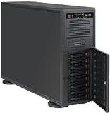 Купить Supermicro SC743 AC-668B - Full Tower - 4U - Erweitertes ATX - SATA/SAS - Hot-Swap 668 Watt - Schwarz - USB (CSE-743AC-668B) в магазине wardena.ru