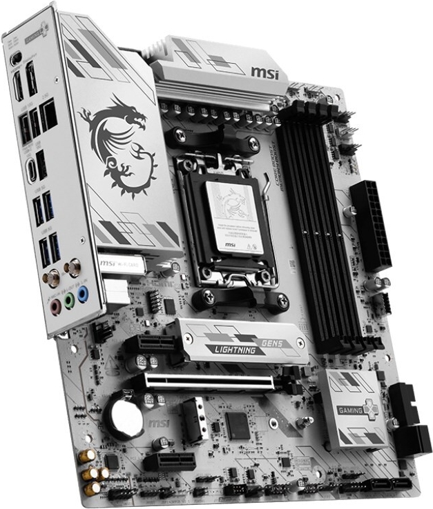 Купить MSI B850M Gaming Plus Wifi6E (B850,AM5,mATX,DDR5) (7E81-001R) в магазине wardena.ru