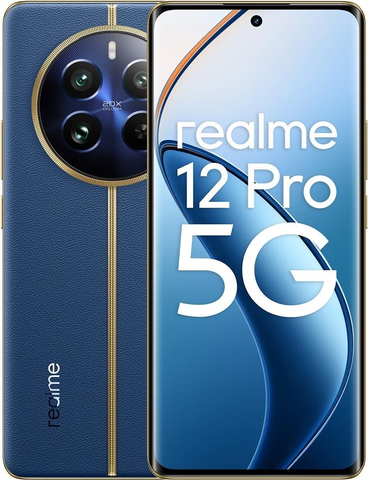 Купить realme 12 Pro 17 cm (6.7") Dual-SIM Android 14 5G USB Typ-C 12 GB 256 GB 5000 mAh Blau () в магазине wardena.ru