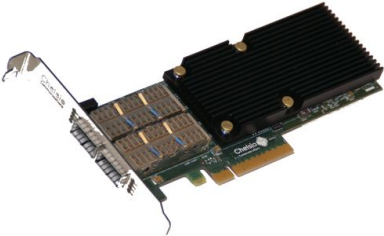 Купить Chelsio T580-LP-CR Netzwerkadapter - PCI Express 3.0 x8 - 40GBase-SR x 4 в магазине wardena.ru