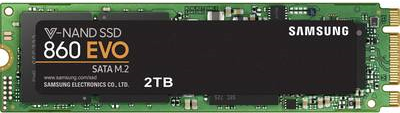Купить Samsung 860 EVO MZ-N6E2T0BW - SSD - verschlüsselt - 2TB - intern - M.2 2280 - SATA 6Gb/s - Puffer: 2GB - 256-Bit-AES - TCG Opal Encryption 2,0 (MZ-N6E2T0BW) в магазине wardena.ru