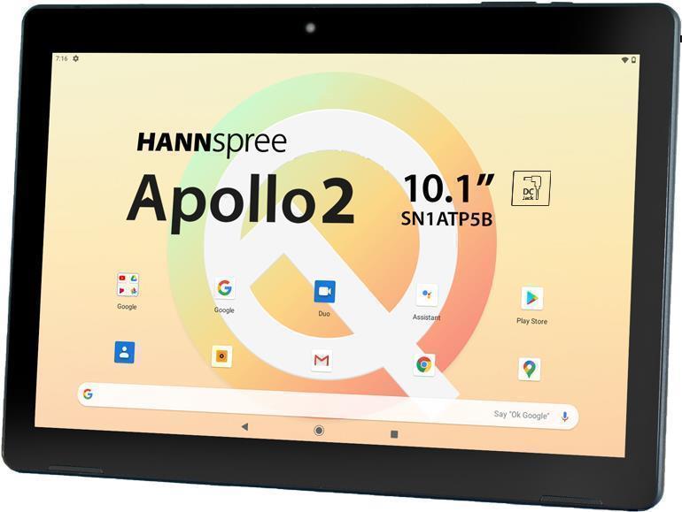 Купить HANNspree Pad Apollo 2 - Tablet - Android 10 - 32 GB eMMC - 25.7 cm (10.1") IPS (1280 x 800) - USB-Host - microSD-Steckplatz (SN1ATP5B) в магазине wardena.ru