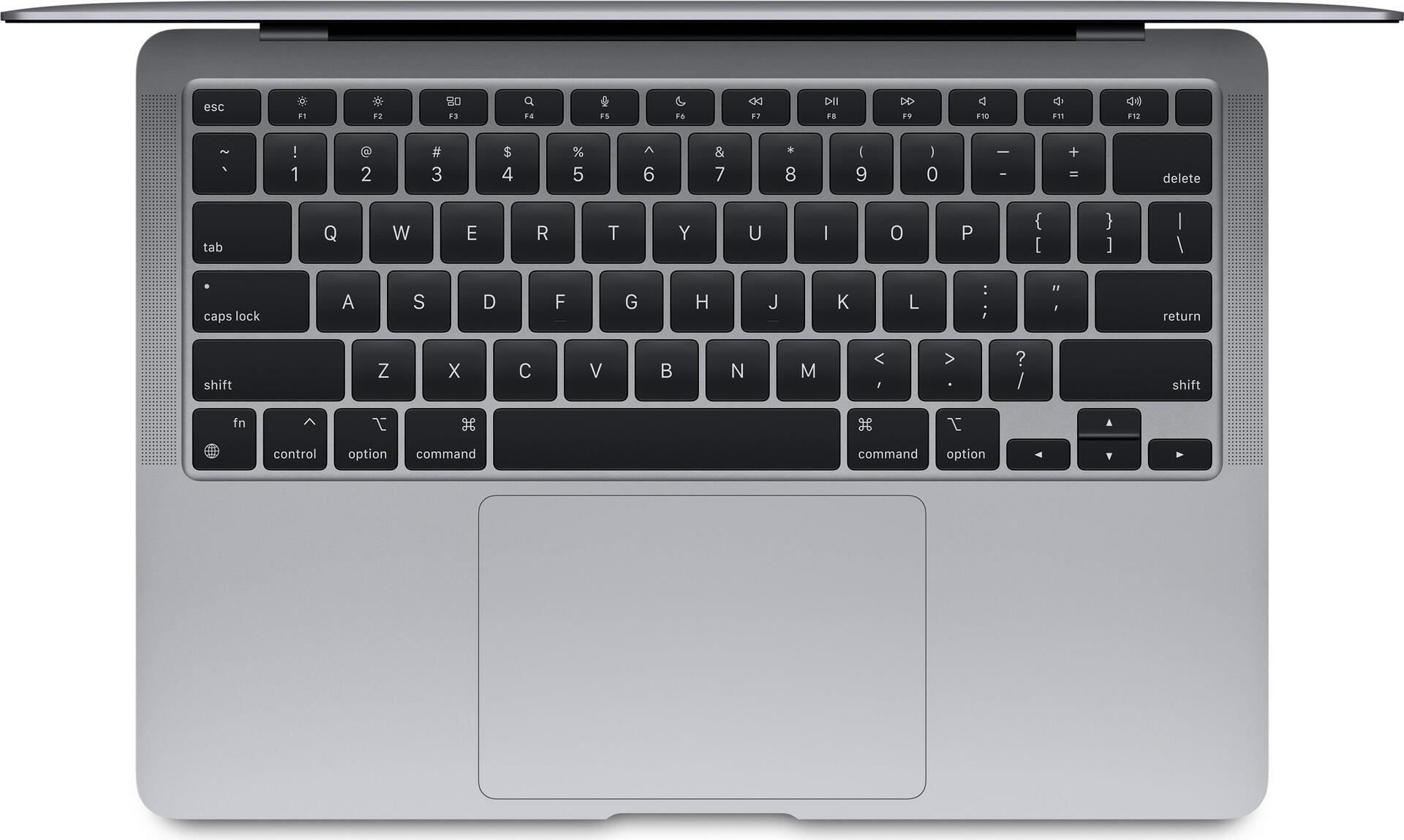 Купить Apple MacBook Air Notebook 33,8 cm (13.3" ) Apple M 8 GB 256 GB SSD Wi-Fi 6 (802.11ax) macOS Big Sur Grau (MGN63D/A-410240) в магазине wardena.ru