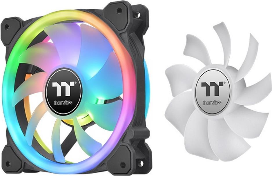 Купить Thermaltake SWAFAN 14 RGB Computergehäuse Ventilator 14 cm Schwarz 3 Stück(e) (CL-F138-PL14SW-A) в магазине wardena.ru