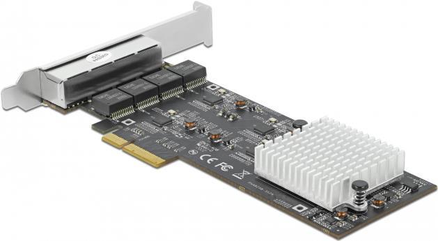 Купить DeLOCK - Netzwerkadapter - PCIe 2,1 x4 - 10M/100M/1G/2,5 Gigabit Ethernet x 4 (89192) в магазине wardena.ru