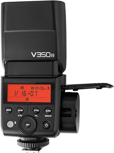 Купить Godox V350N Kamerablitz Kompaktes Blitzlicht Schwarz (V350N) в магазине wardena.ru