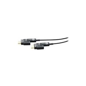 Купить Kramer CLS-AOCH/60-66 - HDMI-Kabel - HDMI, Mikro-USB Typ B (nur Strom) zu HDMI, Mikro-USB Typ B (nur Strom) - 20 m - Hybrid Kupfer/Kohlefaser - Schwarz - aktiv, halogenfrei, 4K Unterstützung (97-0406066) в магазине wardena.ru