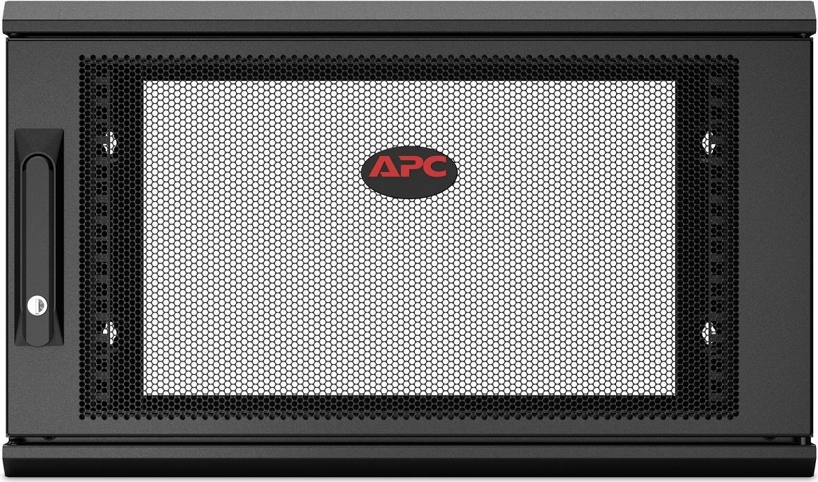 Купить APC NetShelter WX 6U Single Hinged Wall-mount Enclosure 600mm Deep Wandmontiertes Regal Schwarz (AR106SH6) в магазине wardena.ru