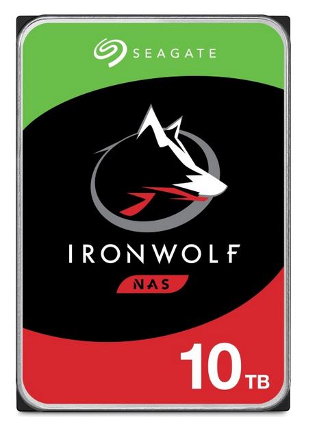 Купить Seagate IronWolf ST10000VN0008 - Festplatte - 10 TB - intern - 3.5" (8.9 cm) - SATA 6Gb/s - 7200/min - Puffer: 256 MB в магазине wardena.ru