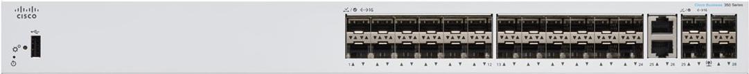 Купить Cisco Business 350 Series CBS350-24S-4G - Switch - L3 - managed - 24 x Gigabit SFP + 2 x Combo Gigabit Ethernet/Gigabit SFP + 2 x Gigabit SFP (Uplink) - an Rack montierbar (CBS350-24S-4G-EU) в магазине wardena.ru