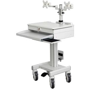 Купить ROLINE - Wagen für 2 LCD displays / keyboard / mouse / PC / notebook - verriegelbar - medizinisch (17.03.1175) в магазине wardena.ru