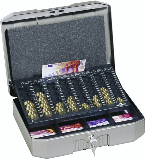 Купить DURABLE ?UROBOXX - Geldkassette - Metall - Anthracite Gray (178257) в магазине wardena.ru