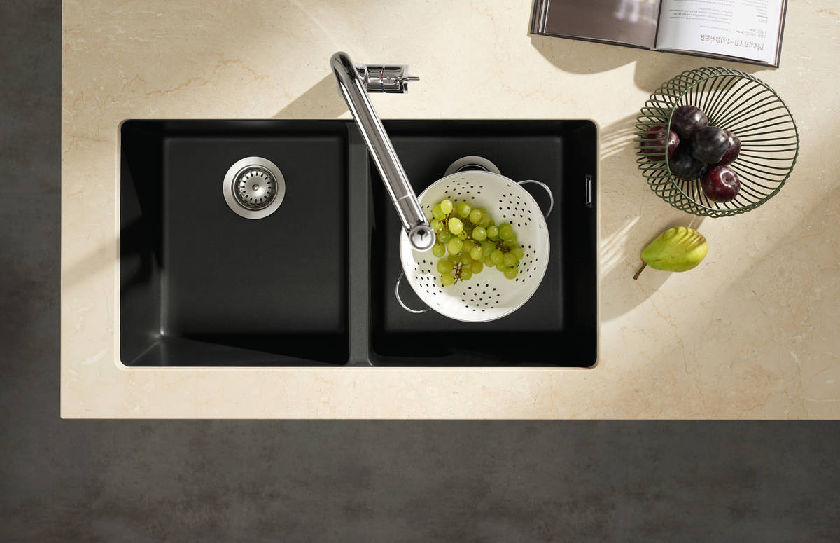Купить Hansgrohe S51 S510-U770 Мойка для монтажа под столешницу 370/370 серый бетон 43434380 в магазине wardena.ru