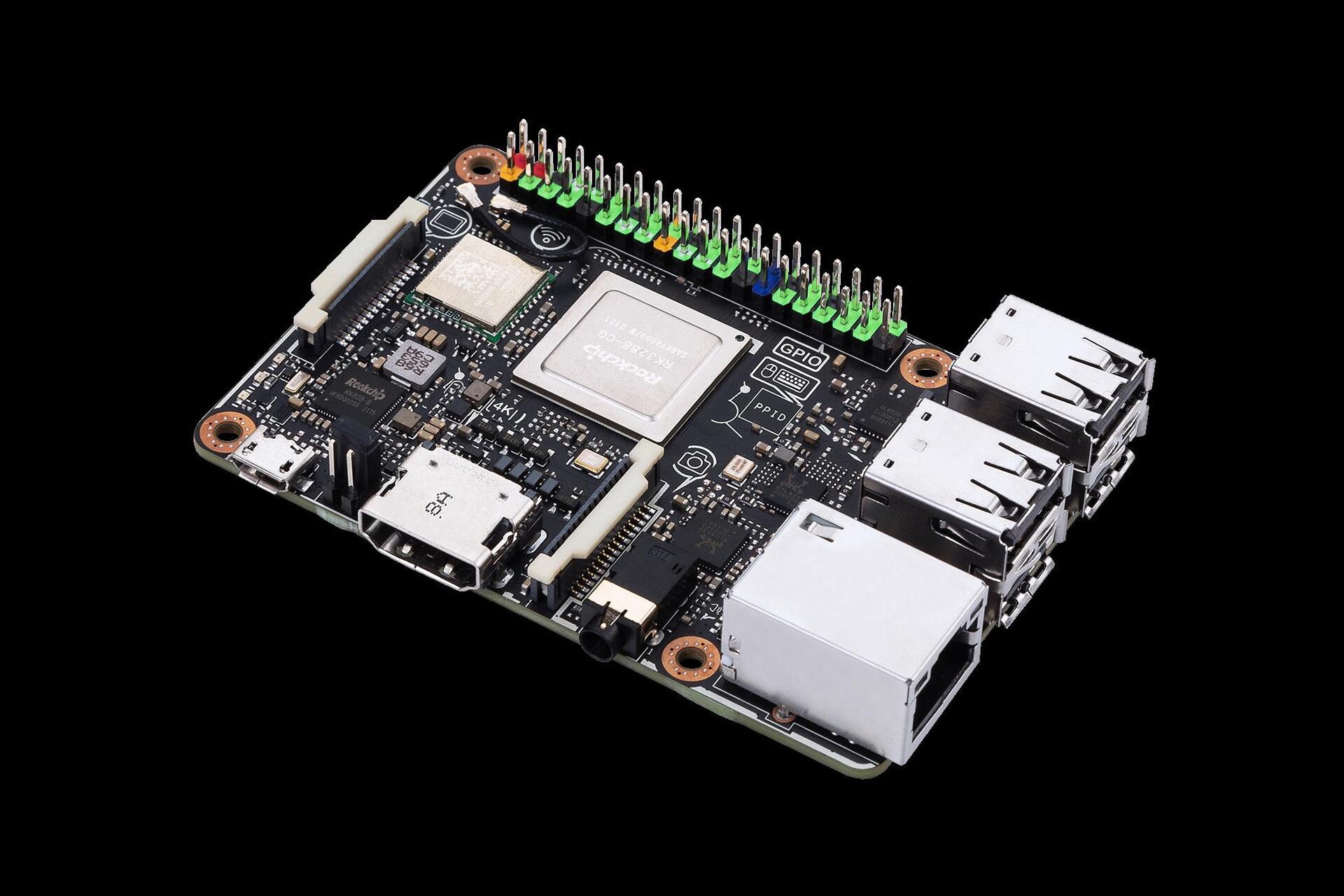 Купить ASUS Tinker Board S R2.0 - Einplatinenrechner - Rockchip RK3288-CG.W - RAM 2 GB - Flash 16 GB - 802.11b/g/n, Bluetooth 4.2 EDR (90ME03H1-M0EAY0) в магазине wardena.ru
