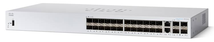 Купить Cisco Business 350 Series CBS350-24S-4G - Switch - L3 - managed - 24 x Gigabit SFP + 2 x Combo Gigabit Ethernet/Gigabit SFP + 2 x Gigabit SFP (Uplink) - an Rack montierbar (CBS350-24S-4G-EU) в магазине wardena.ru