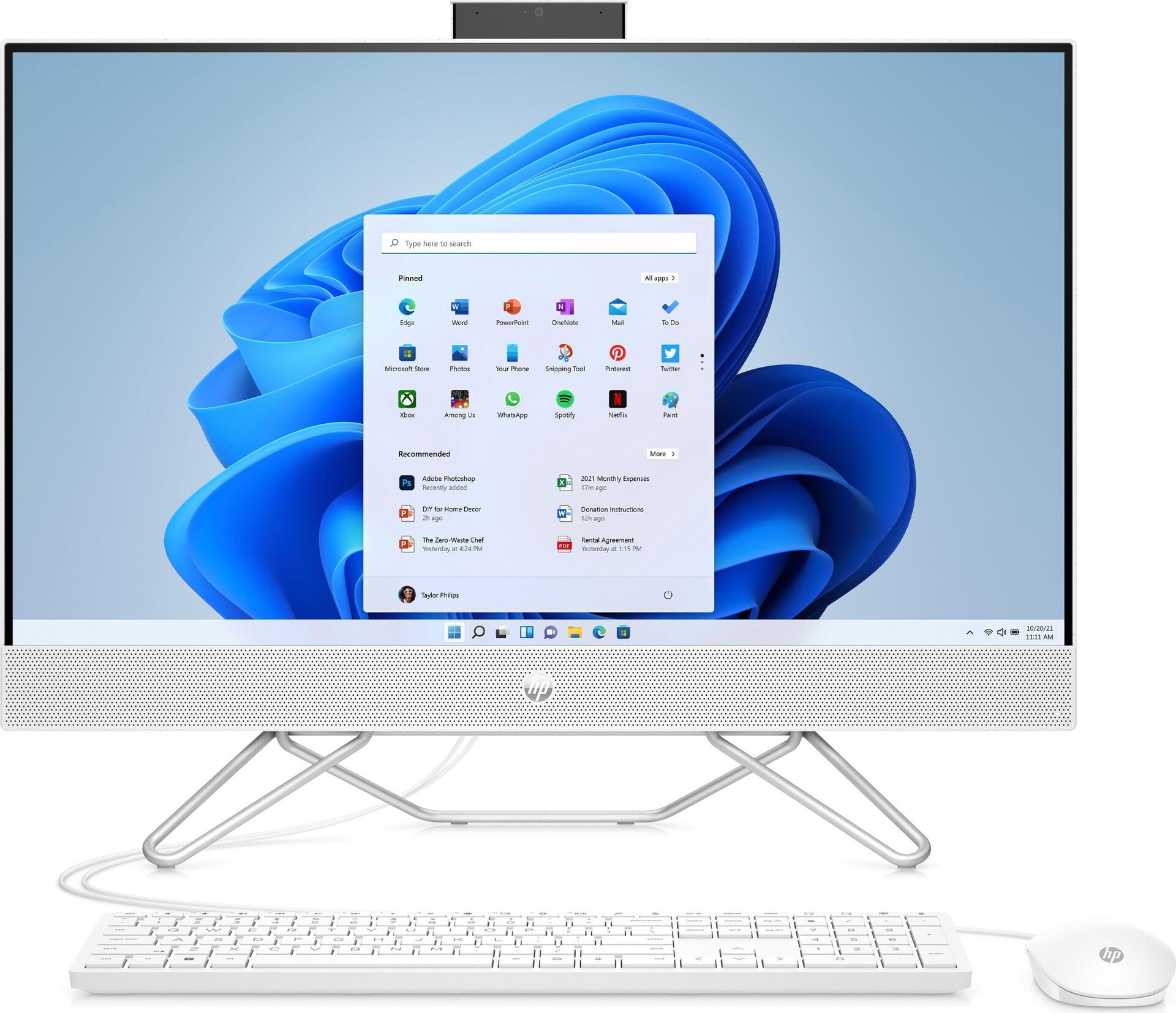 Купить HP 27-cb1401ng Intel® Core™ i5 68,6 cm (27" ) 1920 x 1080 Pixel 16 GB DDR4-SDRAM 512 GB SSD All-in-One-PC Windows 11 Home Wi-Fi 5 (802.11ac) Weiß (735R6EA#ABD) в магазине wardena.ru