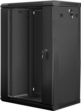Купить Lanberg WF01-6418-10B Rack 18U Wandmontiertes Regal Schwarz (WF01-6418-10B) в магазине wardena.ru