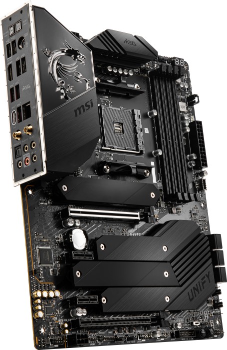 Купить MSI MEG B550 UNIFY - Motherboard - ATX - Socket AM4 - AMD B550 - USB-C Gen2, USB 3.2 Gen 1, USB 3.2 Gen 2 - 2.5 Gigabit LAN, Wi-Fi, Bluetooth - Onboard-Grafik (CPU erforderlich) - HD Audio (8-Kanal) (7D13-002R) в магазине wardena.ru