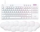 Купить Logitech G G713 - Tastatur - Ohne Zehnertastatur - Hintergrundbeleuchtung - USB - AZERTY - Französisch - Tastenschalter: Linear - weiß (920-010673) в магазине wardena.ru