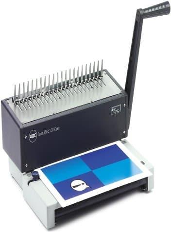 Купить GBC Plastikbindegerät CombBind C150Pro, aus Aluminium bis DIN A4, Stanzleistung: 20 Blatt, Bindekapazität: 450 (IB271106) в магазине wardena.ru