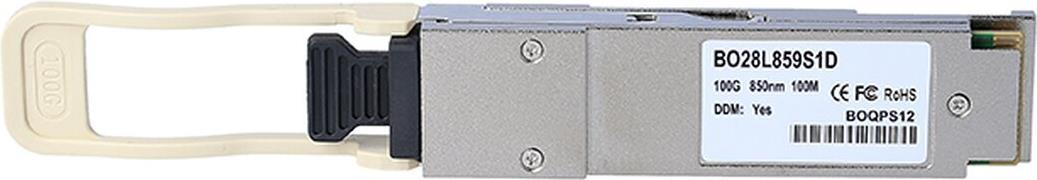 Купить Kompatibler Cisco QSFP-100G-SR4-S BlueOptics BO28L859S1D QSFP28 Transceiver, MPO/MTP, 100GBASE-SR4, Multimode Fiber, 4x850nm, 100 Meter, 0°C/+70°C, DDM (QSFP-100G-SR4-S-BO) в магазине wardena.ru