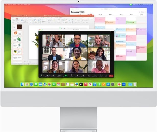 Купить Apple iMac 61cm (24'') M3 Silber CTO 8-Core CPU (16GB,1TB,TID.Num.) (Z195-0120020) в магазине wardena.ru