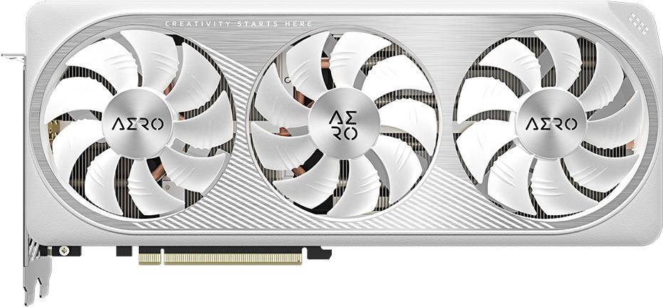 Купить Gigabyte GeForce RTX 4070 AERO OC V2 12G - Grafikkarten - GeForce RTX 4070 - 12 GB GDDR6X - PCIe 4.0 - HDMI, 3 x DisplayPort (GV-N4070AERO OCV2-12GD) в магазине wardena.ru