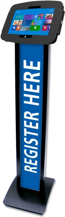 Купить Compulocks BrandMe Surface Pro 7 Galaxy TabPro S Floor Stand Kiosk Black - Gehäuse - für Tablett (Diebstahlschutz) - verriegelbar - Schwarz - für Microsoft Surface Pro (Mitte 2017), Pro 3, Pro 4, Pro 6, Pro 7, Samsung Ga (140B540GEB) в магазине wardena.ru